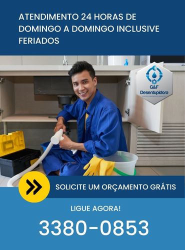 desentupidora em biguaçu - desentupidora GF