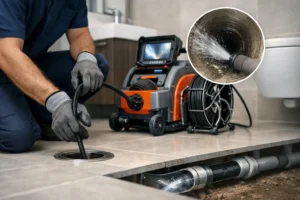 Desentupimento sem quebrar piso funciona?
