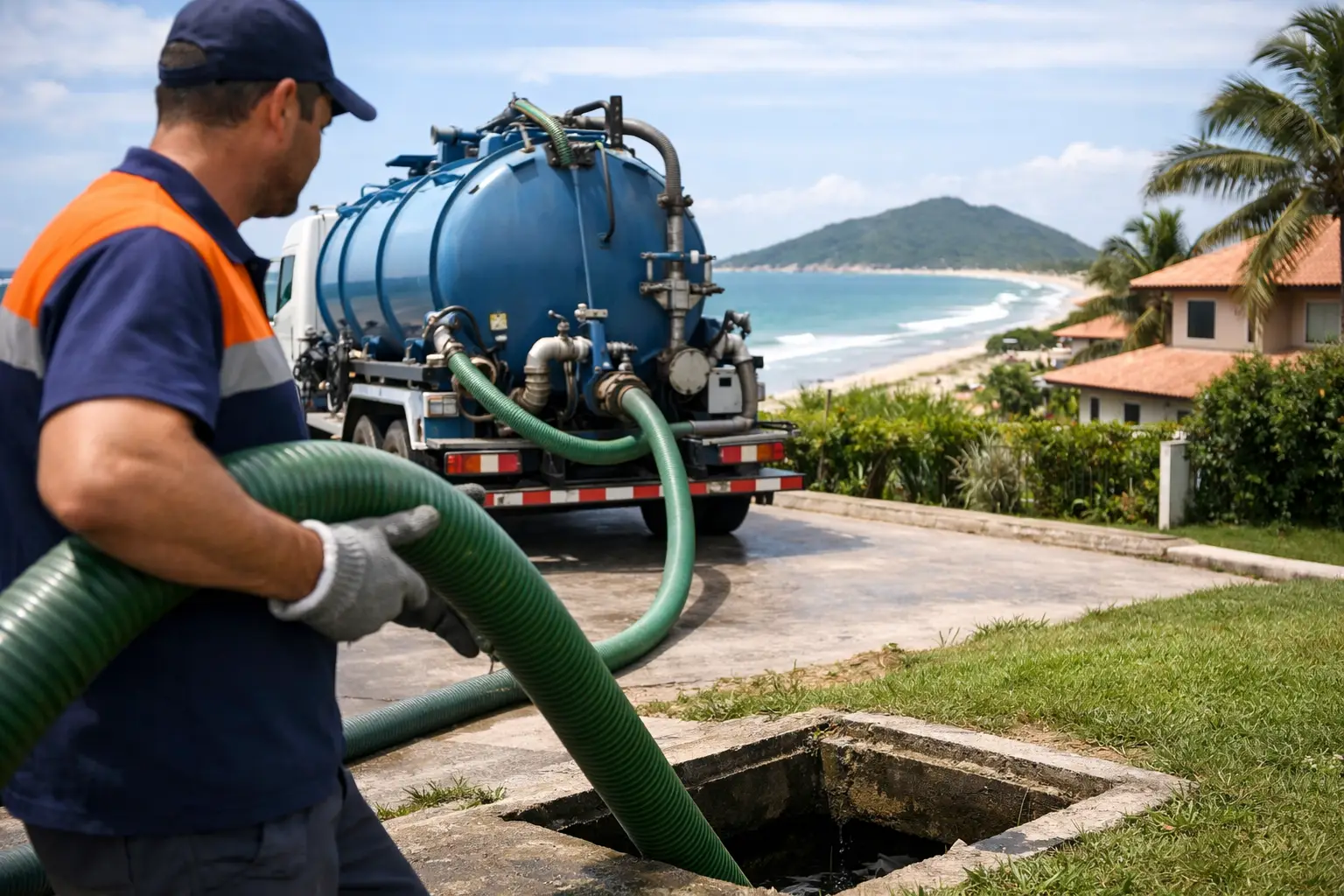 Limpa fossa Campeche com atendimento rápido