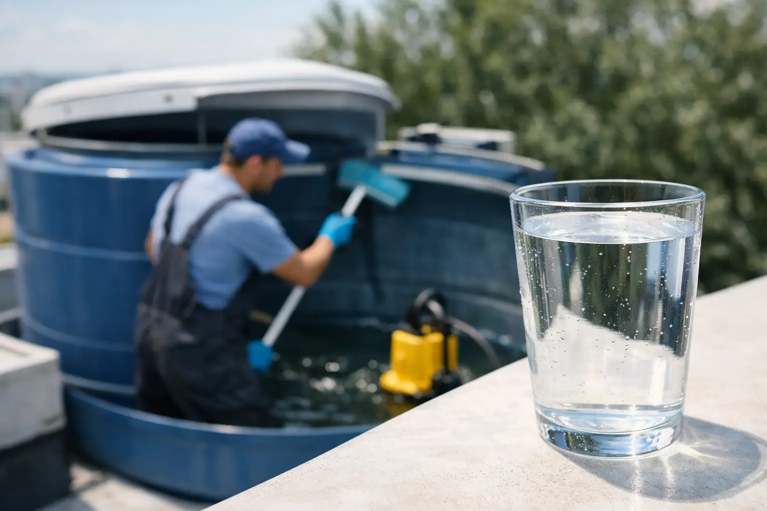 7 benefícios da limpeza de caixa d’água regular