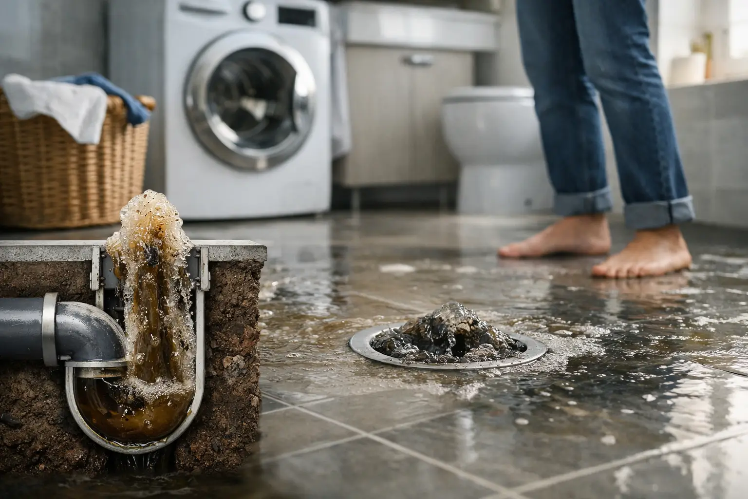 Como prevenir retorno de esgoto em sua casa