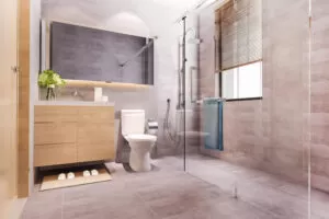 Como limpar ralo de banheiro: banheiro com mármore